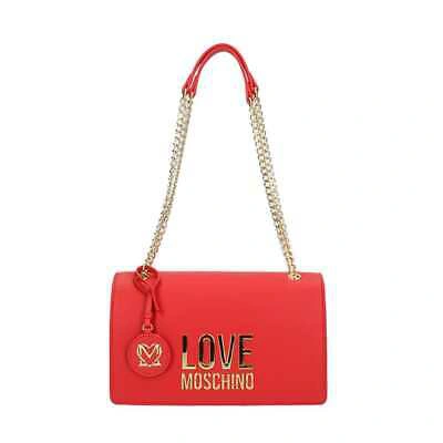 Pre-owned Moschino Original Love  Bag Female Red - Jc4099pp1elj050a