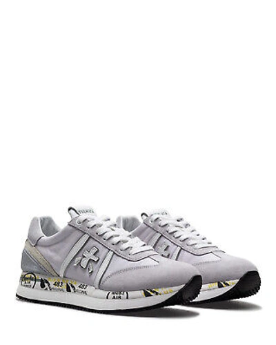 Pre-owned Premiata Women's Shoes Trainers  Conny 5616 Grey