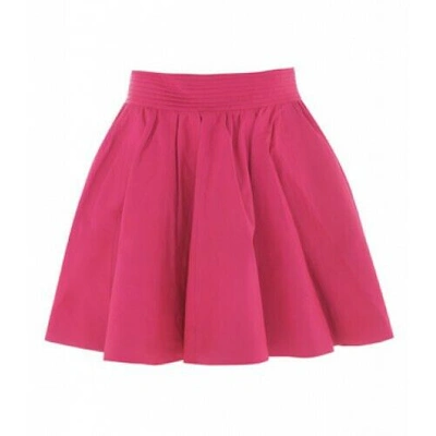 Pre-owned Of The Realm Branded Neon Pink Skater Ladies Leather Skirt Available Sizes 6, 12 Uk Xmas Sale