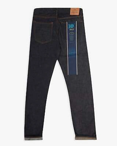 Pre-owned Japan Blue 10th Anniversary Crazy Circle Straight Selvedge Jeans - Indigo