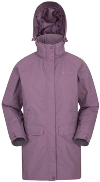 Pre-owned Art-n-fly Mountain Warehouse Glacial Womens Waterproof Jacket - Taped Seams Rain Coat, - 8