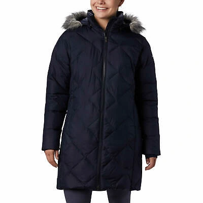 Pre-owned Columbia Icy Heights Ii Mid Length Womens Down Jacket
