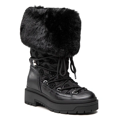 Pre-owned Guess Women's Larya Boots Pn: Fl8lryfal10