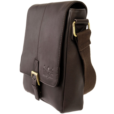 Pre-owned Chiemsee Buddy Bag Men's Messenger Bag Braun Shoulder Bag Magnet