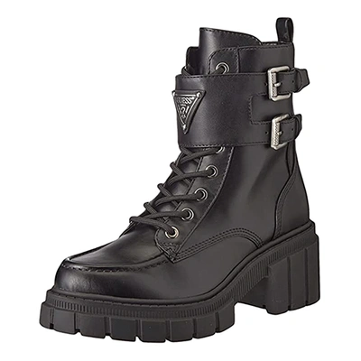 Pre-owned Guess Women's Kaylana Short Boots Pn: Fl8kayele10