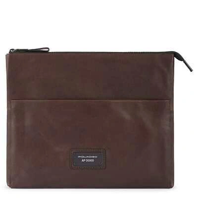 Pre-owned Piquadro Original  Bag Stationery Male Clutches Brown - Ac5667ap-tm