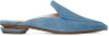 Nicholas Kirkwood Blue Suede Beya Slip-on Loafers In Sky Blue