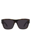 Givenchy 58mm Square Sunglasses In Dark Havana