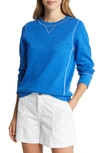 Tommy Bahama Tobago Bay Crewneck Sweatshirt In Cobalt Sea