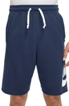 Nike Men's  Sportswear Sport Essentials French Terry Alumni Shorts In Blue