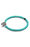 Degs & Sal Beaded Bracelet In Turquoise