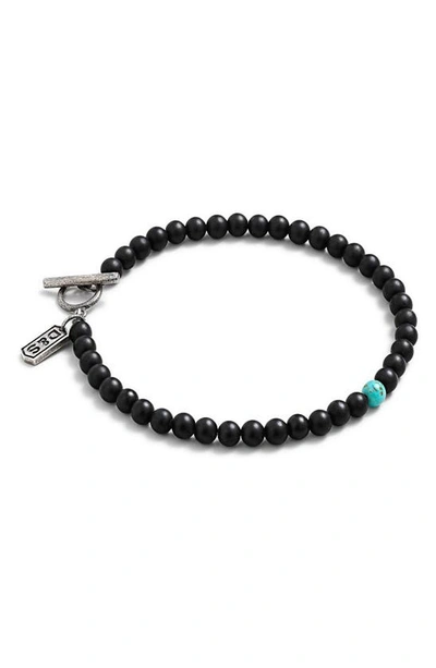 Degs & Sal Beaded Bracelet In Black