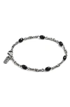 Degs & Sal Twisted Cable Chain Bracelet In Black