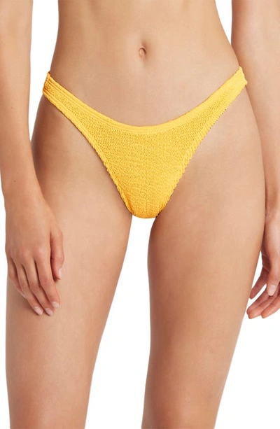 Bound By Bond-eye The Scene Rib Bikini Bottoms In Sunny