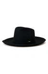 Brixton Sedona Reserve Cowboy Hat In Black