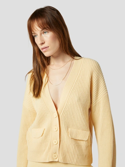 Equipment Rosie Cashmere Sweater In Yellow Italian Straw