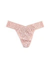 HANKY PANKY CROSS-DYED LEOPARD ORIGINAL RISE THONG