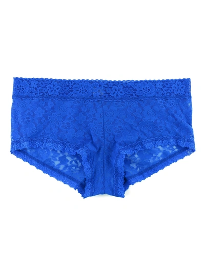 Hanky Panky Daily Lace™ Plus Size Boyshort Bold Blue