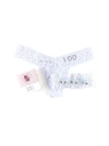 Hanky Panky I Do Original Rise Thong & Garter Box Set In White