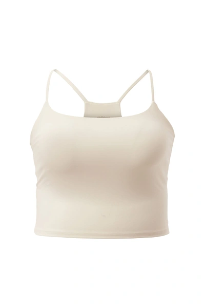 Girlfriend Collective Ivory Willa Strappy Tank