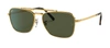 Ray Ban Rb3636 919631 Navigator Sunglasses In Green