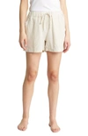 Parachute Linen Shorts In Bone