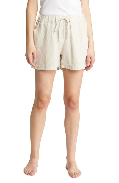 Parachute Linen Shorts In Bone