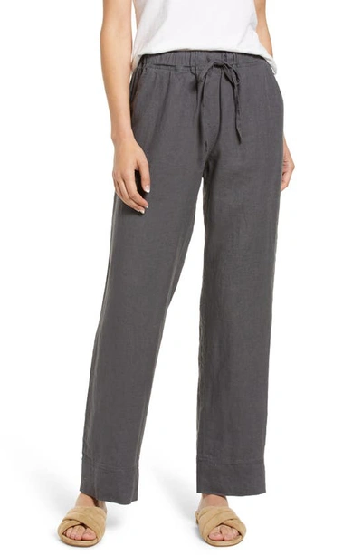 Parachute Linen Pants In Coal