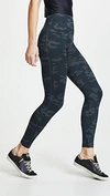 Spanx Plus Look At Me Now Seamless Leggings In Black Camo