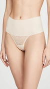 Spanx Undie-tectable Lace Hi-hipster Panties In Soft Nude