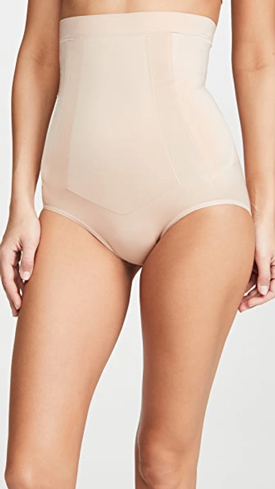 Spanx Suit Your Fancy High Waist Briefs In Champagne Beige