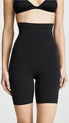 Spanx In-power Line Super Higher Power Tummy Control Shaper In Very Black