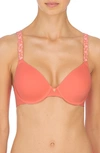 Natori 'pure Luxe' Underwire T-shirt Bra In Sunrise