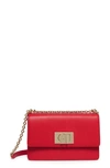 Furla 1927 Mini Leather Crossbody Bag In Flame