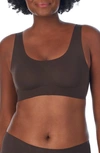 Le Mystere Smooth Shape Wireless Bralette In Black