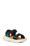 Teva Zymic Sandal In Black/ Sunflower