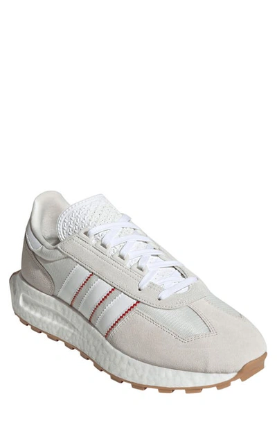 Adidas Originals Adidas Men's Retropy E5 Lace Up Sneakers In White
