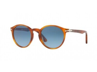 Pre-owned Persol Sunglasses  Po3171s Havana Gradient Blu 96/q8 Authentic