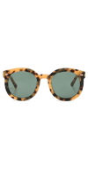 Karen Walker Super Duper Strength 22 B Sunglasses In Tort