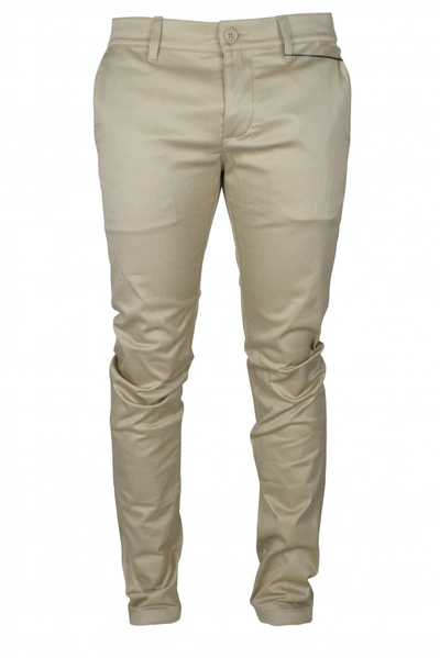 Saint Laurent Men's Luxury Pants    Beige Classic Pants In #e5d2c4