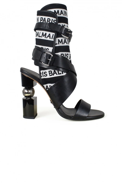 Balmain Jacklyn Sandals In Black