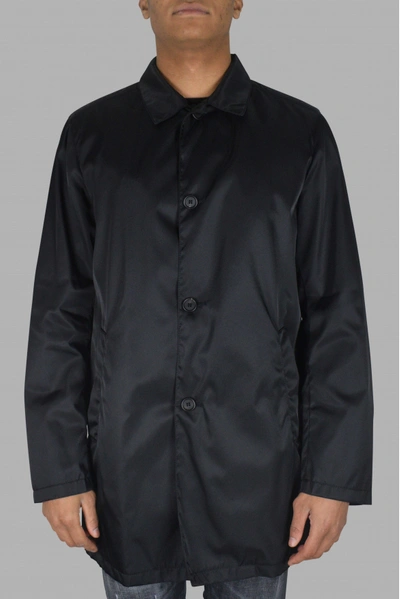 Prada Coat In Black