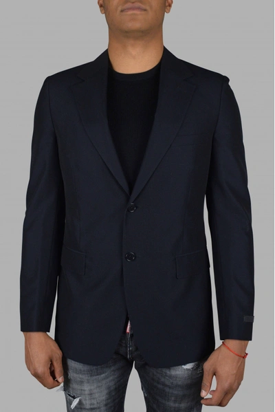Prada Suit Jacket In Blue