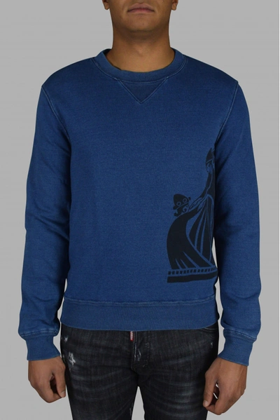 Lanvin Sweatshirt In Blue