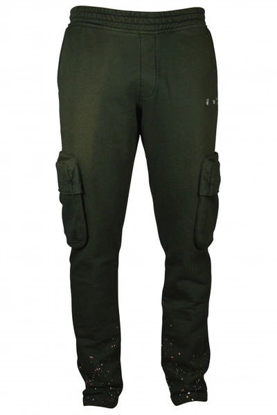 Off-white Cargo Trousers In Khaki