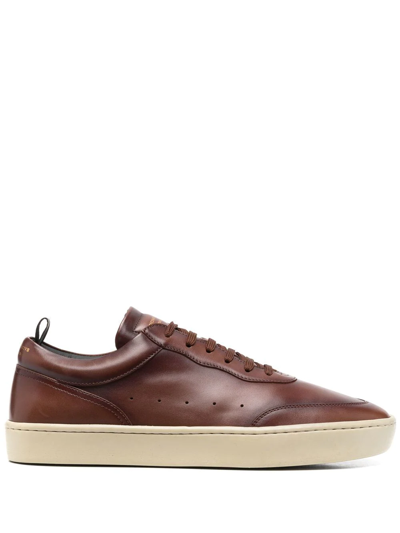 Officine Creative Kyle Lux 001 Low-top Sneakers In Brown