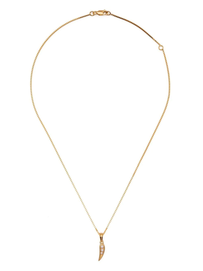Rachel Jackson Mini Kindred Pearl Necklace In Gold