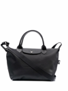 Longchamp `le Pliage Energy` Small Handbag In Nero
