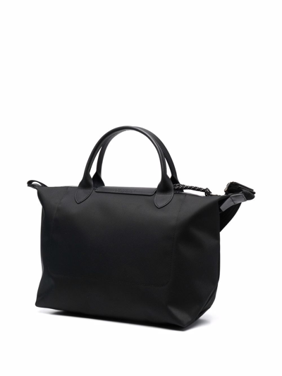 Longchamp `le Pliage Energy` Large Handbag In Nero