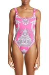 VERSACE BAROQUE PRINT ONE-PIECE SWIMSUIT